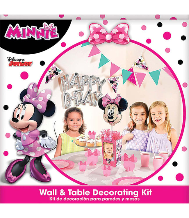 Amscan Inc. Minnie Mouse Happy Helpers - Wall & Table Decorating Kit