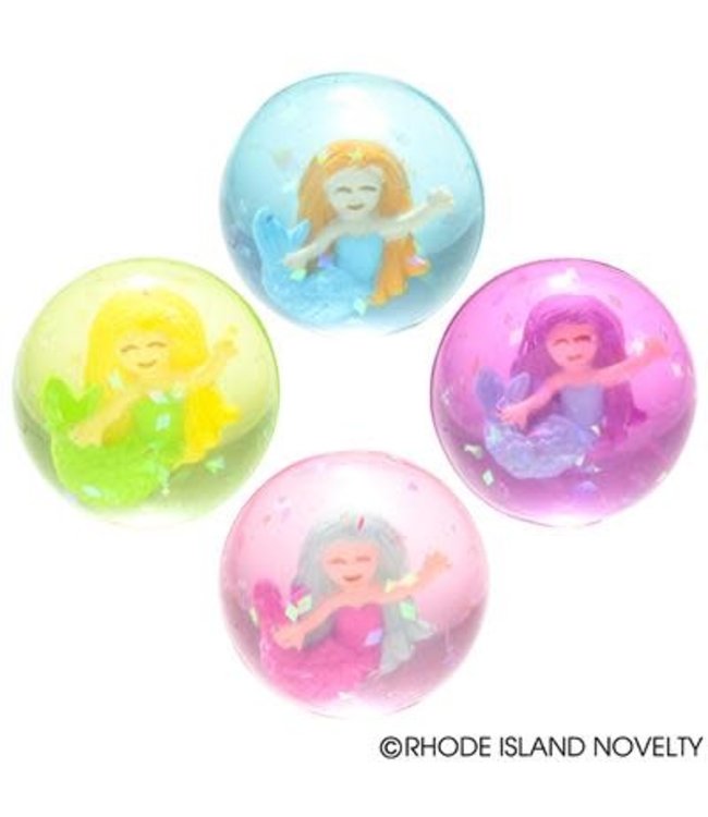 Rhode Island Novelty 1.75" 45mm MERMAID HI-BOUNCE BALL