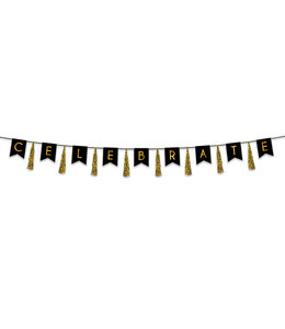 The Beistle Company Streamer -Celebrate Tassel