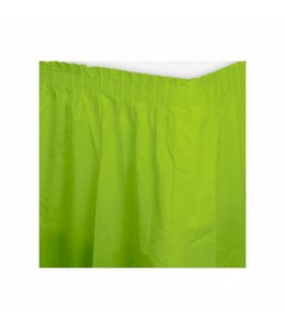 Amscan Inc. Plastic Table Skirts - 14 Ft. X 29 " Kiwi