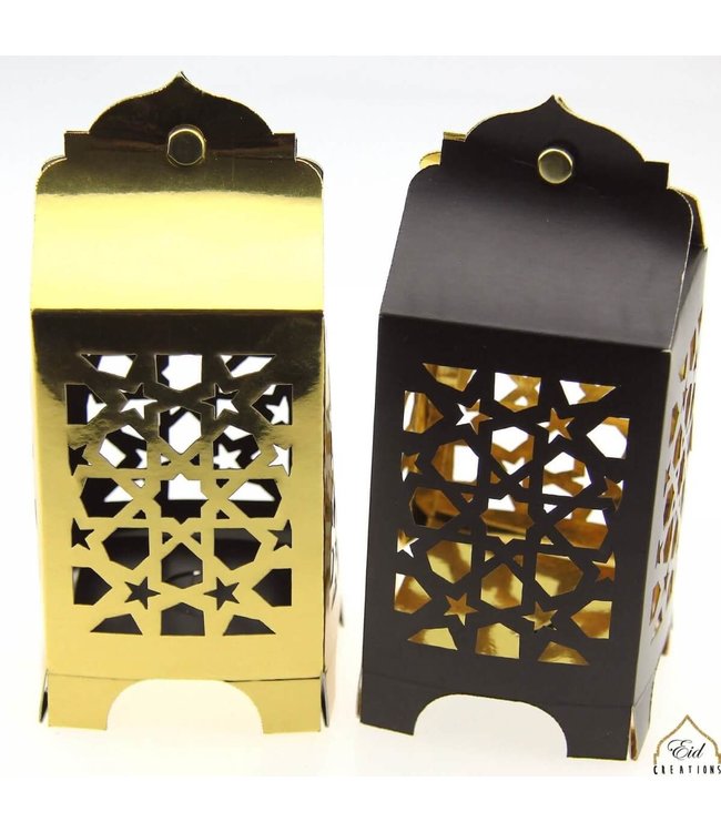 Eid Creations LLC Favor Boxes - Lantern reversible sides 4/pk