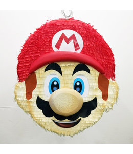 Large Die Cut Pinata-Super Mario Head