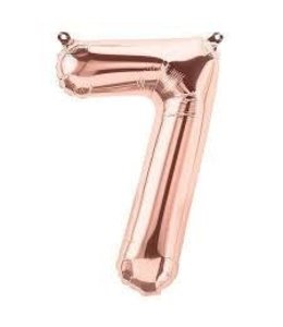 North Star Balloons 34 Inch Balloon Number Rose Gold-7