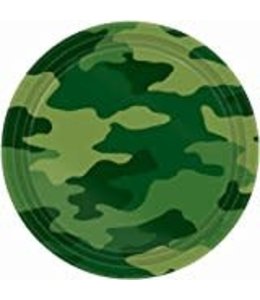 Amscan Inc. Camouflage-7 Inch Plates 8/pk