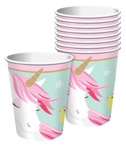 Amscan Inc. Magical Unicorn-9 oz Paper Cups 8/pk