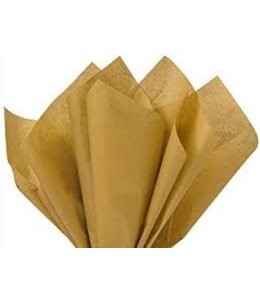 Global Wrap Tissue Paper Gold (20x30 Inches)  20/pk