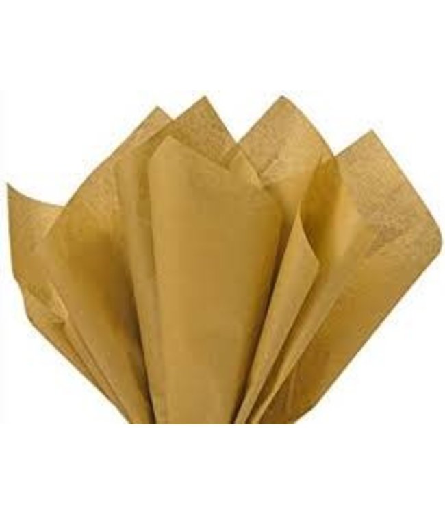 Global Wrap Tissue Paper Gold (20x30 Inches)  20/pk