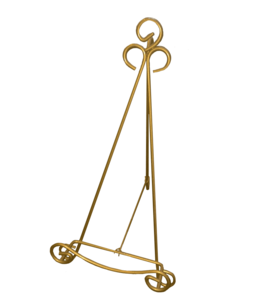 Tristar Merchandise 17 Inch Metal Easel-Gold