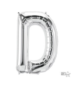 North Star Balloons 34 Inch Balloon Letter D Silver