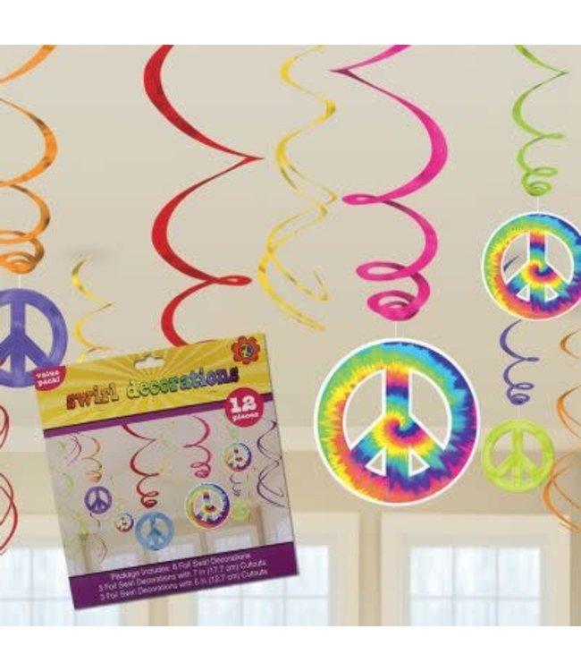 Amscan Inc. Swirl Deco - Feeling Groovy