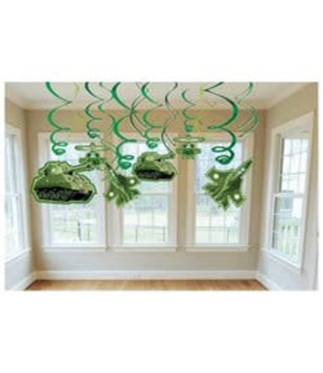Amscan Inc. Camouflage - Swrl Deco Hanging