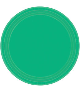 Amscan Inc. 9 Inch Paper Plates 8/pk-Festive Green