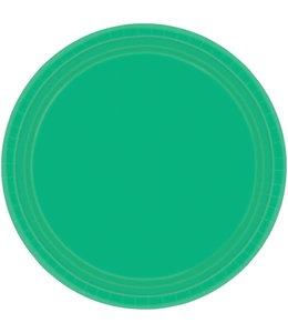 Amscan Inc. Plate 9" Green