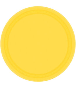 Amscan Inc. 9" Paper Plates-Sunshine Yellow
