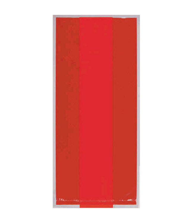 Amscan Inc. Party Bag Large 11.5" X 5" Apple Red