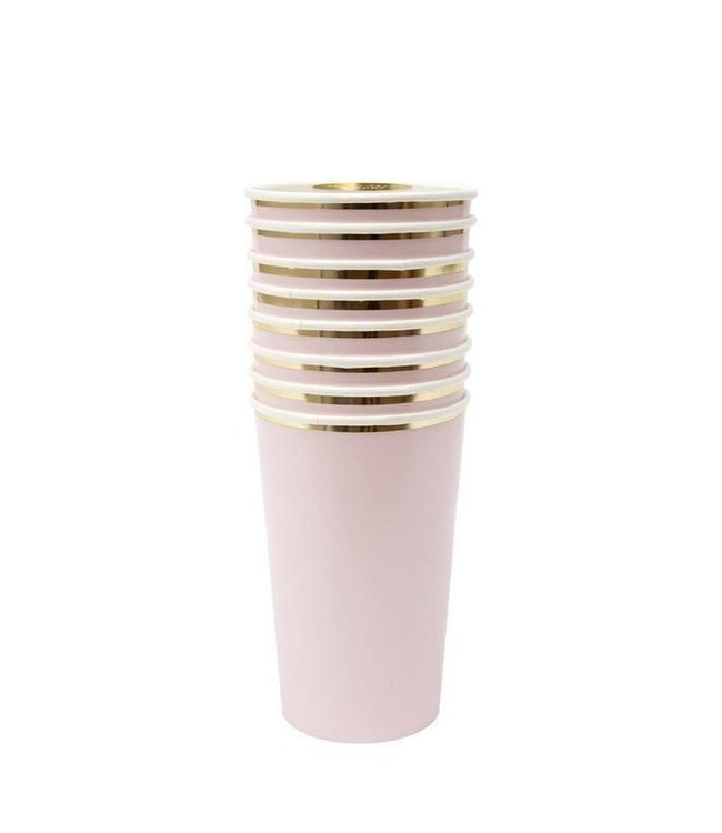 Meri Meri Dusky Pink Highball Cups