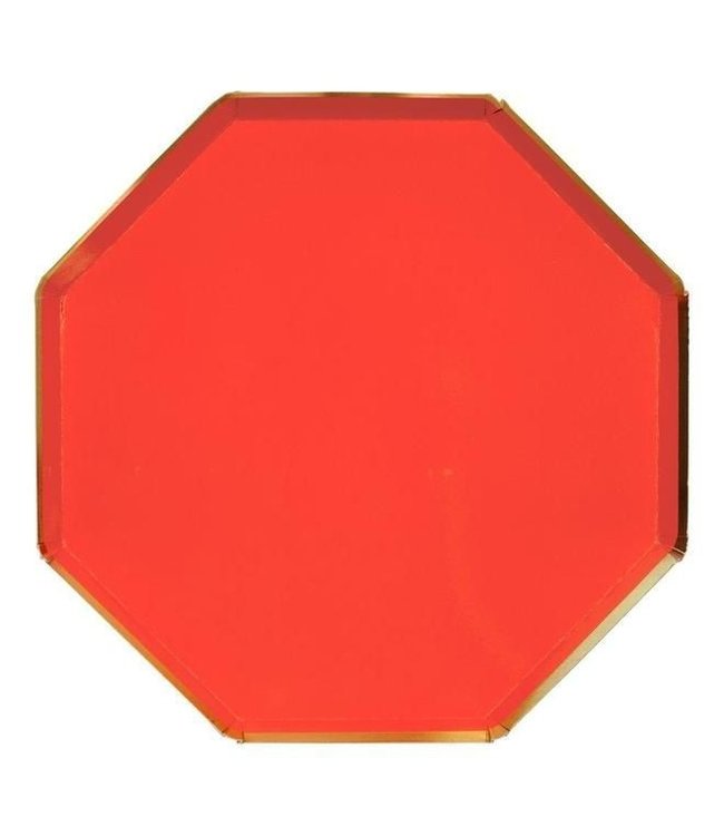 Meri Meri Red Dinner Plates