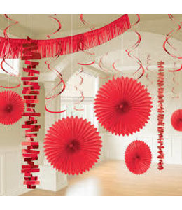 Amscan Inc. Room Decorating Kit - Apple Red