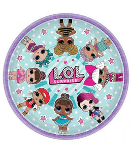 Amscan Inc. lol suprise - 9" Round Plates