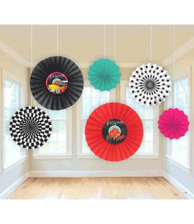 Amscan Inc. Fan Decoration - Classic 50's