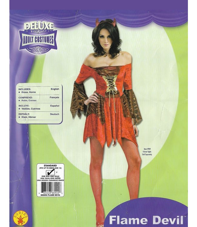 Rubies Costumes Sexy Flame Devil Std/Adult