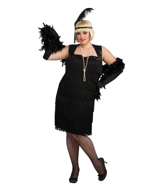 Rubies Costumes Flapper Black P/Adult