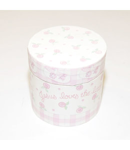 Brownlow Gift Box Round - Baby Girl, Pink