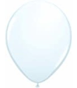 Qualatex 11 Inch Qualatex Latex Balloons 100 ct-White