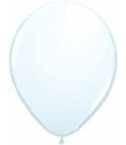 Qualatex 11 Inch Qualatex Latex Balloons 100ct-White