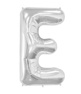 North Star Balloons 34 Inch Balloon Letter E Silver