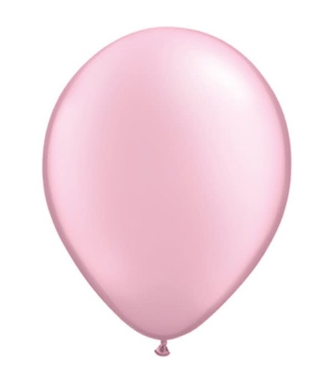 Qualatex 11'' Qualatex Pearl Latex Balloons 100 ct-Pink