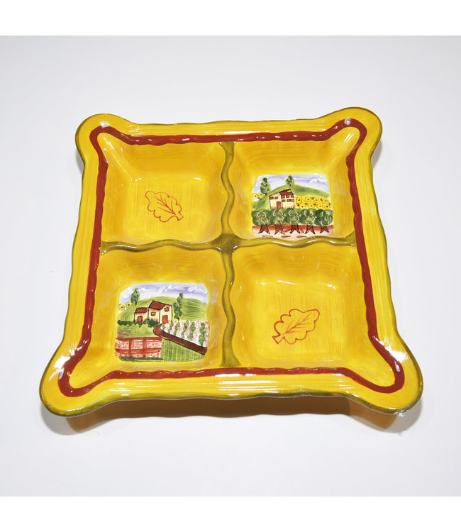 Ambiance Collections 4 Section Relish Dish