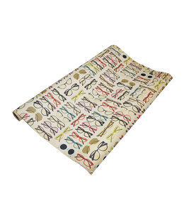 waste not paper Roll Wrap 2 Sheets (27X39) Inches-Glasses