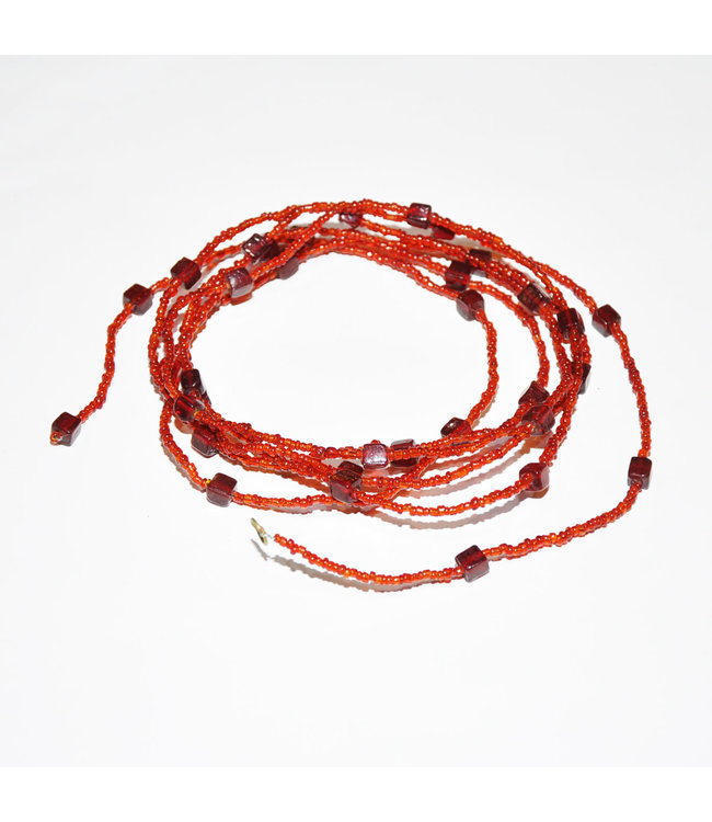 Party City Bead String-Red