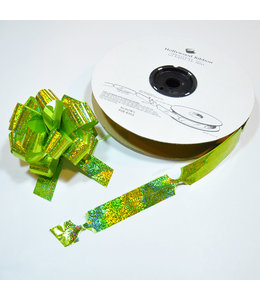 Hollywood Ribbon Pull String Holographic Bow Reel 50 Bows/Reel - Nile