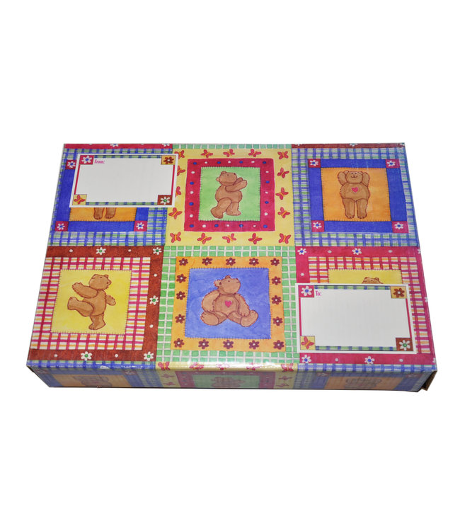 Why Wrap, Inc. Gift Box - Why Warp (18 X 12&1/2 X 3) Inches
