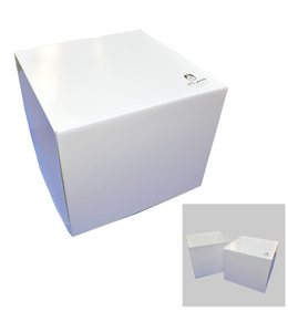Global Wrap Box - 12 x 12 x 10  inch, White
