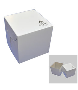 Global Wrap Box - 7 x 7 x 7 inch, White