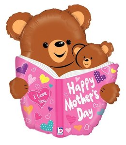 Betallic 28 Inch Mylar Balloon-Mothers Day Book Shape