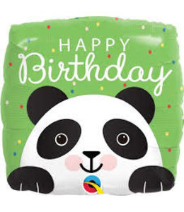 Qualatex 18 Inch Mylar Balloon Happy Birthday Panda