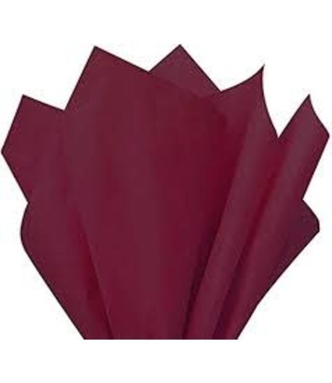 Gift Box Tissue - 24 pcs Cabernet