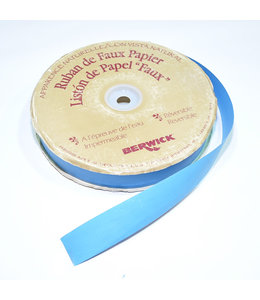 Summerfield Packaging Memphis Paper Faux Ribbon 1 1/4 Inch X 100 Yards-Turquoise