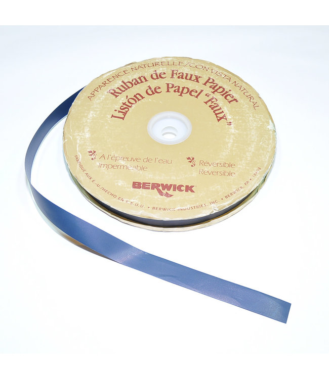 Summerfield Packaging Memphis Paper Faux Ribbon 3/4 Inch X 100 Yard s-Dark Navy