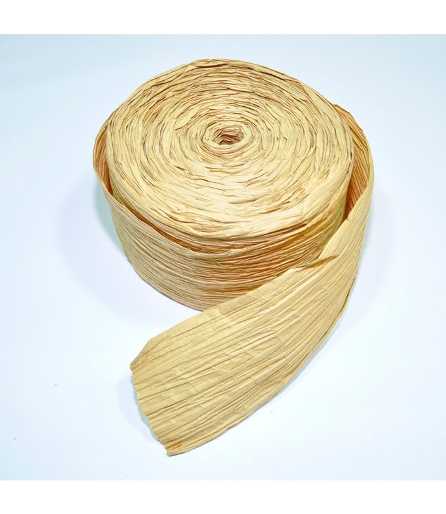 Miscellaneous Local Suppliers Ribbon Paper 3" wide - Beige
