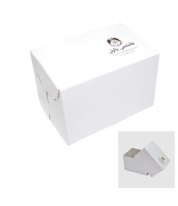 Global Wrap 2 Piece White Box - 6 x 4 x 4 inch 1/pk