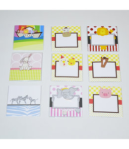 Sharp & Sally Assorted Kids Enclosures (3X3) Inches
