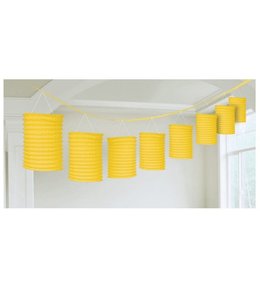 Amscan Inc. Paper Lantern Garland 3.5 M-Yellow