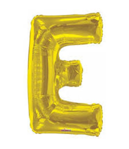 Conver USA 34 Inch Letter Balloon E Gold