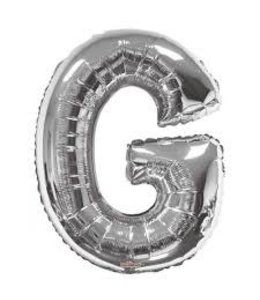 Conver USA 34 Inch Airfill Balloon Letter G Silver