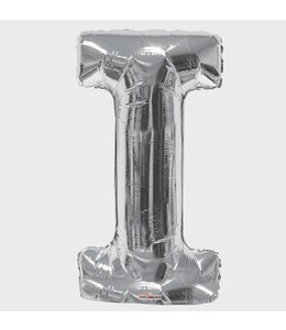 Conver USA 34 Inch Balloon Letter I Silver